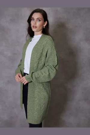 Threadbare Ladies Rozanna Cable Detail Cardigan44