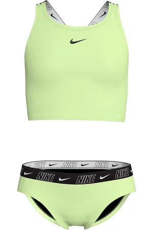 Nike Logo Tape Cross-Back Midkini Bikini Set146152cm