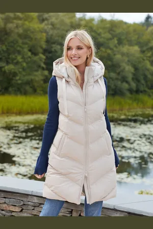 Threadbare Longline À capuche Padded Gilet40