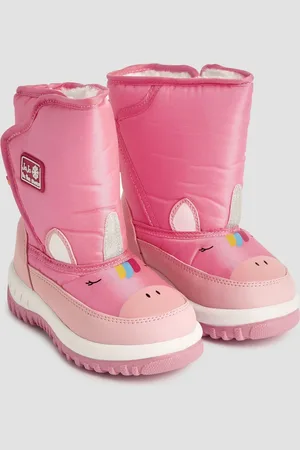 JoJo Maman Bébé Bottes de neige licorne pour fille