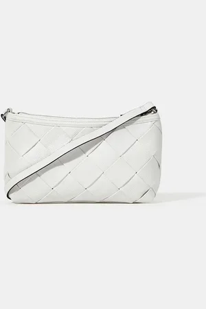 Accessorize Woven Faux Leather Shoulder Bagun