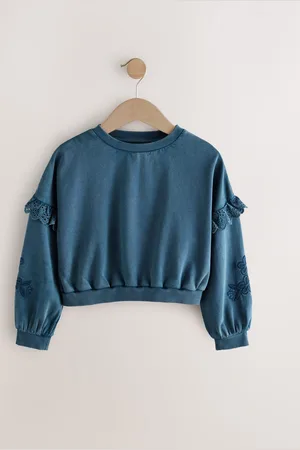 Next Sweat 100% coton brodé à manches longues (316ans)5 ans (110cm)