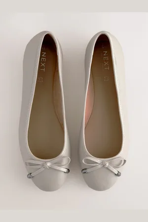 Next Ballerines en cuir à bout rond Forever Comfort