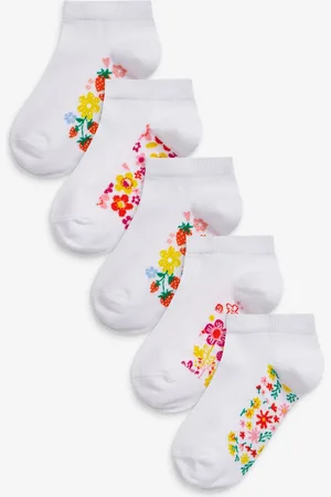 Next Lot de 5 chaussettes de sport en coton riche avec semelle intérieureUK 4 - 7