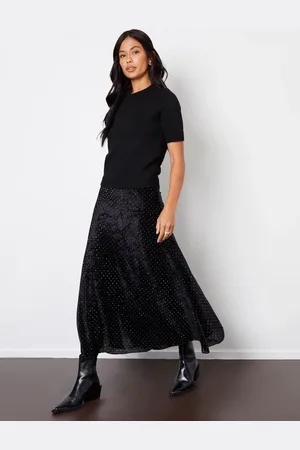 Threadbare Maxi Jupes en velours38