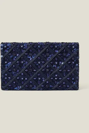 Accessorize Tianna métallisé Sac à pochette avec ornementsUn an