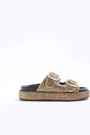 River Island Double Strap Sandalseu355