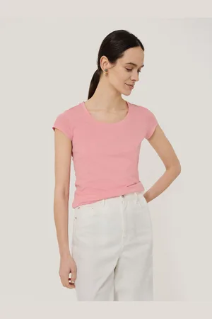 Jigsaw Supima Scoop 100% Cotton Neck T-Shirtlarge