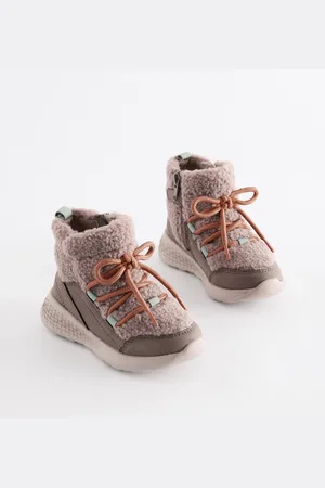 Next Bottes de neige déperlantes en peau Borg mouton