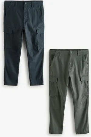 Next Pantalon cargo extensible en coton riche 2 Pack40W x 31L (UK 40 R)