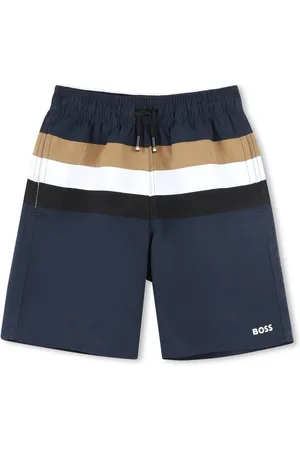 HUGO BOSS Colour Block Stripe Swim Shorts5 ans (110cm)
