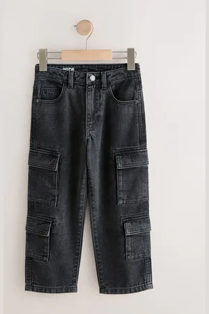 Next 100% Coton Denim Multipocket Cargos Jeans (3-16ans)10 ans (140cm)