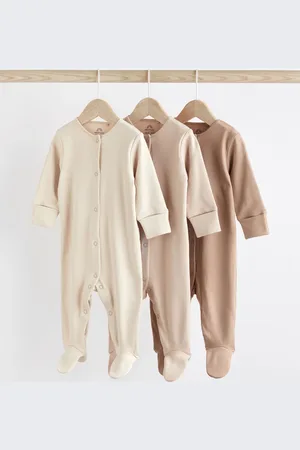 Next Combinaisons de nuit en coton 100% pour bébés 3 Paquet (0-3ans)2 - 3 ans (92 - 98cm)