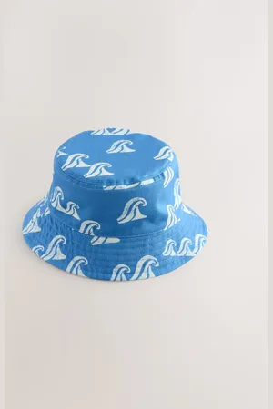 Next Imprimé Réversible Bucket 100% Cotton Chapeaux (3mths-10yrs)6874cm