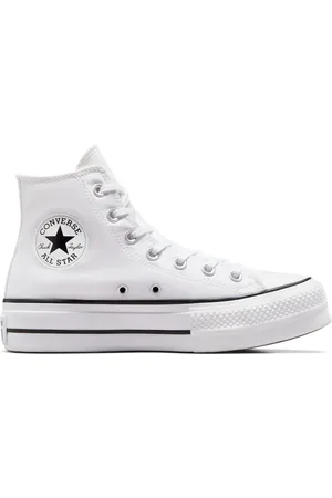 Converse Baskets montante pâle à plateformes élévatrices