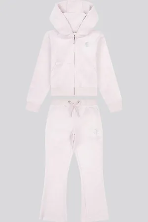 Juicy Couture Girls Diamante Zip-Thru Hoodie & Bootcut Joggers Set98104cm