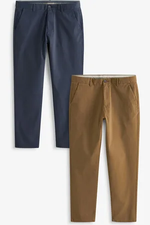 Next Stretch Chinos Trousers 2 Pack30W x 33L (UK 30 L)