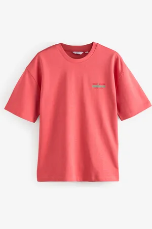 Next 100% Cotton Graphic Print Heavyweight T-Shirtpetit