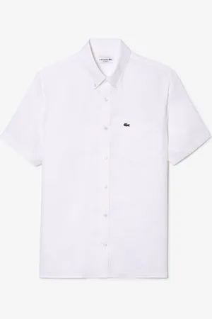 Lacoste Coupe classique Manches courtes Lin Chemisespetit