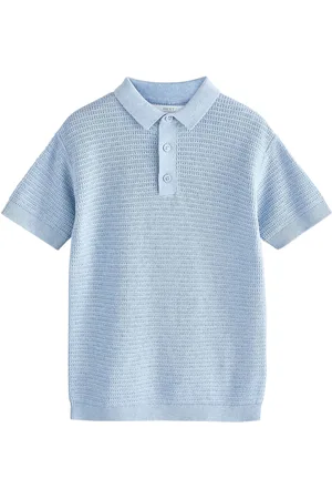 Next 100% Coton Texturé Manches courtes Polos tricotés (3-16ans) (3-16ans)13 ans (158cm)