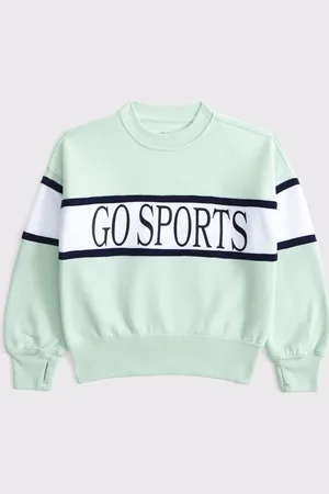 Abercrombie & Fitch Sports Graphic Col rond Sweat-shirt166168cm