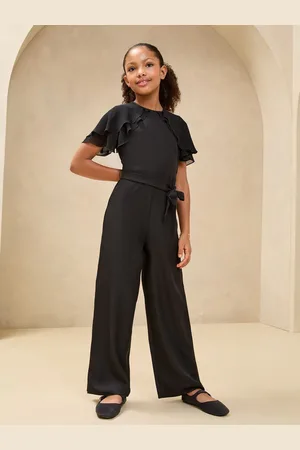 Lipsy London Layered Flutter Sleeve Jumpsuit (5-16yrs)110116cm