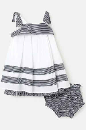 Angel & Rocket Avery Rayure Panel 100% coton Peignoir avec bloomer2 - 3 ans (92 - 98cm)