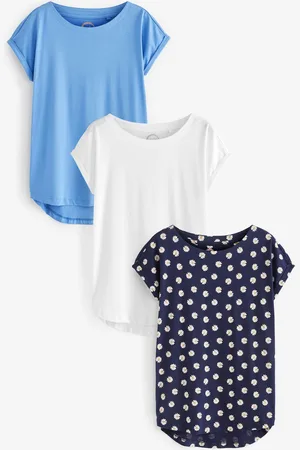 Next T-shirt à manches courtes en coton 100% 3 Pack42