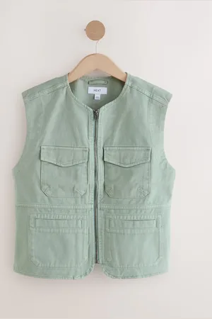 Next Utility 100% Cotton GiletTaille XS