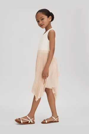 Reiss Robe plissée asymétrique Harriet7 - 8 ans (122 - 128cm)