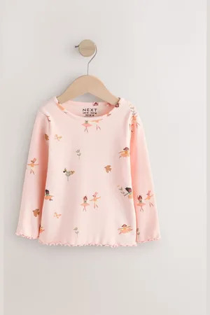 Next T-shirt à manches longues en côtes (3mths-7yrs)9-12 Mois