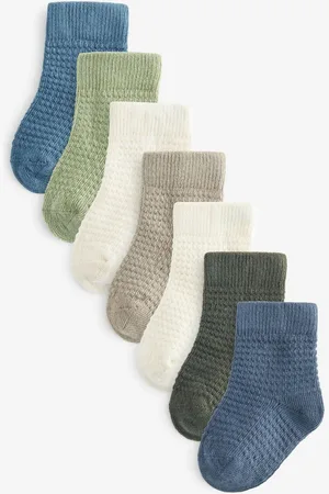 Next Paquet de 7 chaussettes pour bébé (0mois-2ans)1 - 2 ans (80 - 92cm)