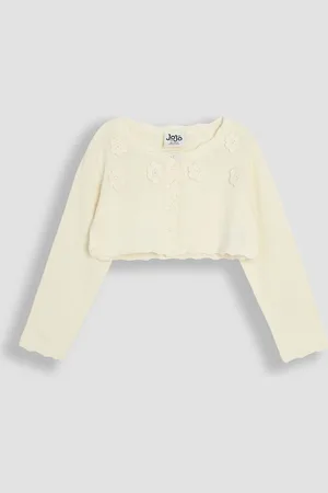 JoJo Maman Bébé Floral Bolero Cardigan5662cm