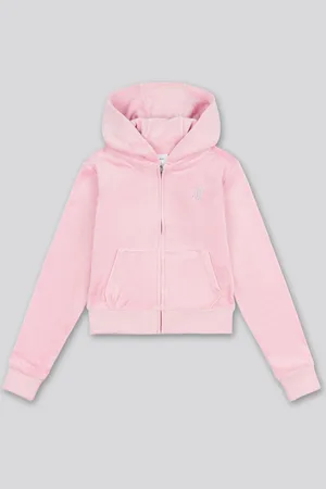 Juicy Couture Filles Mini Diamante Zip Sweat-shirt à capuche15 - 16 ans (170 - 176cm)