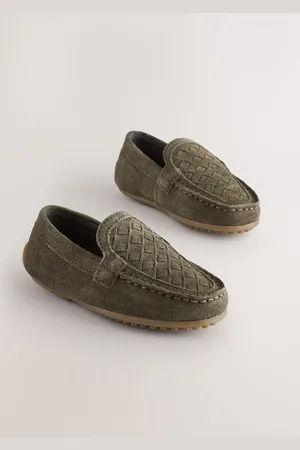 Next Suede Slip-Ons Mocassins Chaussuresr. u.11eu29