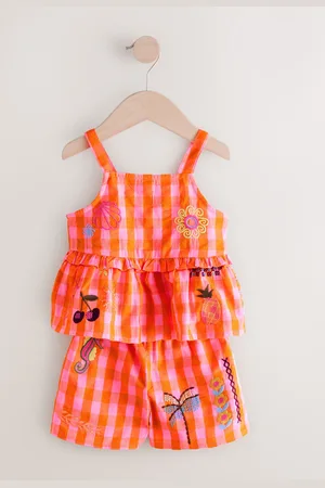 Next 100% Cotton Top and Shorts Set (3mths-7yrs)116122cm