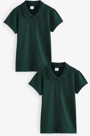 Next 100% Coton Manches courtes Polos 2 Lot (3-16ans)13 ans (158cm)