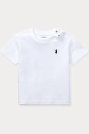 Ralph Lauren T-shirt à logo en jersey de coton pour bébé 100%Cotton9 Mois
