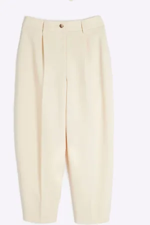 River Island Pantalon slim Barrel Leg42