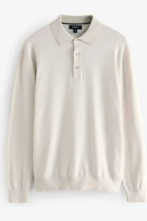Next Polo en maille à manches longuesM Reg