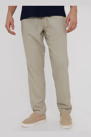 Threadbare Pantalon lin Blend cordon de serrageTrès grand