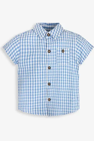 JoJo Maman Bébé Chemise à manches courtes et vichy3 - 4 ans (98 - 104cm)