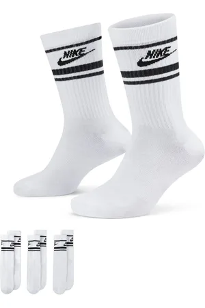 Nike Lot de 3 paires de chaussettes Sportswear Everyday Essential blanchesM