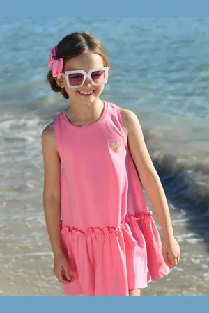 Angels Face Pink Navigator Printed Wings Dress116122cm