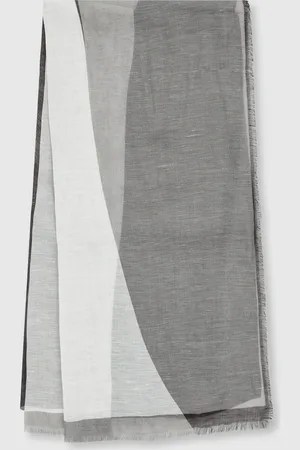 Reiss Audrey Lin-Blend Écharpe impriméeUn an
