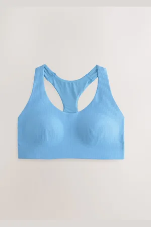 Next Active Sports Low Impact Ribbed Crop Bra