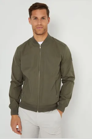 Threadbare Veste bomber classique imperméable de L