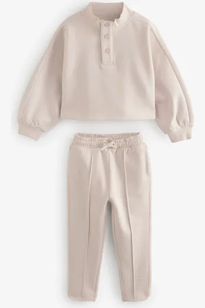 Ted Baker Cream Straight Leg Zip Through and Joggers Set128134cm