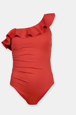 mint&berry Maillot de bain à une épaule pour le contrôle du ventre44