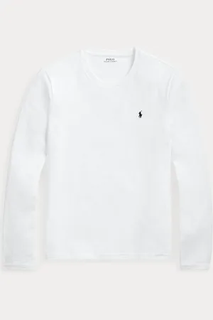 Ralph Lauren Logo Long Sleeve 100% Cotton T-ShirtXXL